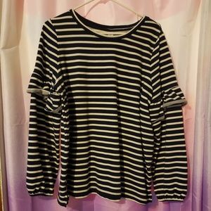 Striped sweatshirt